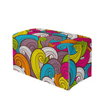 Colorful Surfing Wave Pattern Print Leather Tissue Box Cover