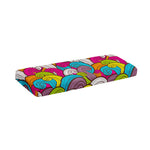 Colorful Surfing Wave Pattern Print Piano Keyboard Cover