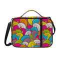 Colorful Surfing Wave Pattern Print Shoulder Strap Bible Bag