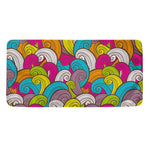 Colorful Surfing Wave Pattern Print Towel