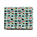 Colorful Sushi And Rolls Pattern Print Bifold Wallet