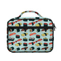Colorful Sushi And Rolls Pattern Print Briefcase Bible Bag
