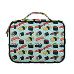 Colorful Sushi And Rolls Pattern Print Briefcase Bible Bag