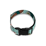 Colorful Sushi And Rolls Pattern Print Dog Collar