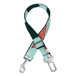 Colorful Sushi And Rolls Pattern Print Dog Seat Belt