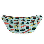 Colorful Sushi And Rolls Pattern Print Fanny Pack