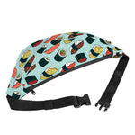 Colorful Sushi And Rolls Pattern Print Fanny Pack