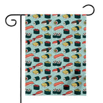 Colorful Sushi And Rolls Pattern Print House Flag