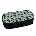 Colorful Sushi And Rolls Pattern Print Insulin Cooler Travel Case