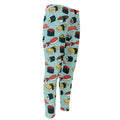 Colorful Sushi And Rolls Pattern Print Men's Compression Pants