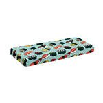 Colorful Sushi And Rolls Pattern Print Piano Keyboard Cover