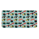 Colorful Sushi And Rolls Pattern Print Towel