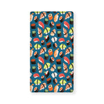 Colorful Sushi Pattern Print Baby Crib Sheet