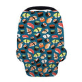 Colorful Sushi Pattern Print Baby Seat Cover