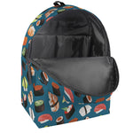 Colorful Sushi Pattern Print Backpack