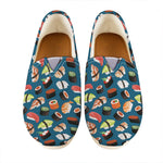 Colorful Sushi Pattern Print Casual Shoes