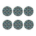 Colorful Sushi Pattern Print Coaster Set