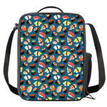 Colorful Sushi Pattern Print Crossbody Lunch Bag