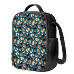 Colorful Sushi Pattern Print Crossbody Lunch Bag
