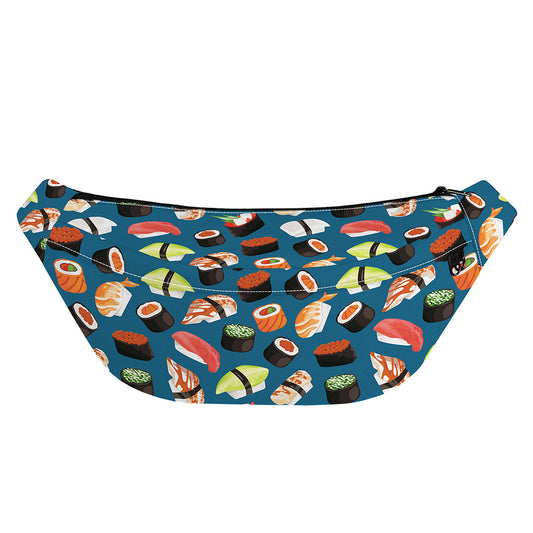 Colorful Sushi Pattern Print Fanny Pack
