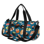 Colorful Sushi Pattern Print Gym Bag