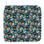 Colorful Sushi Pattern Print Hand Towel