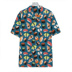 Colorful Sushi Pattern Print Hawaiian Shirt