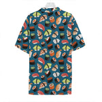 Colorful Sushi Pattern Print Hawaiian Shirt