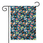 Colorful Sushi Pattern Print House Flag