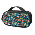 Colorful Sushi Pattern Print Portable Cooler Travel Case