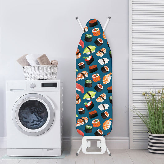 Colorful Sushi Pattern Print Ironing Board Cover