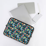 Colorful Sushi Pattern Print Laptop Sleeve