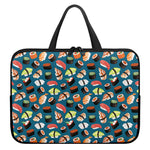 Colorful Sushi Pattern Print Laptop Sleeve With Handle