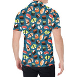 Colorful Sushi Pattern Print Men's Shirt