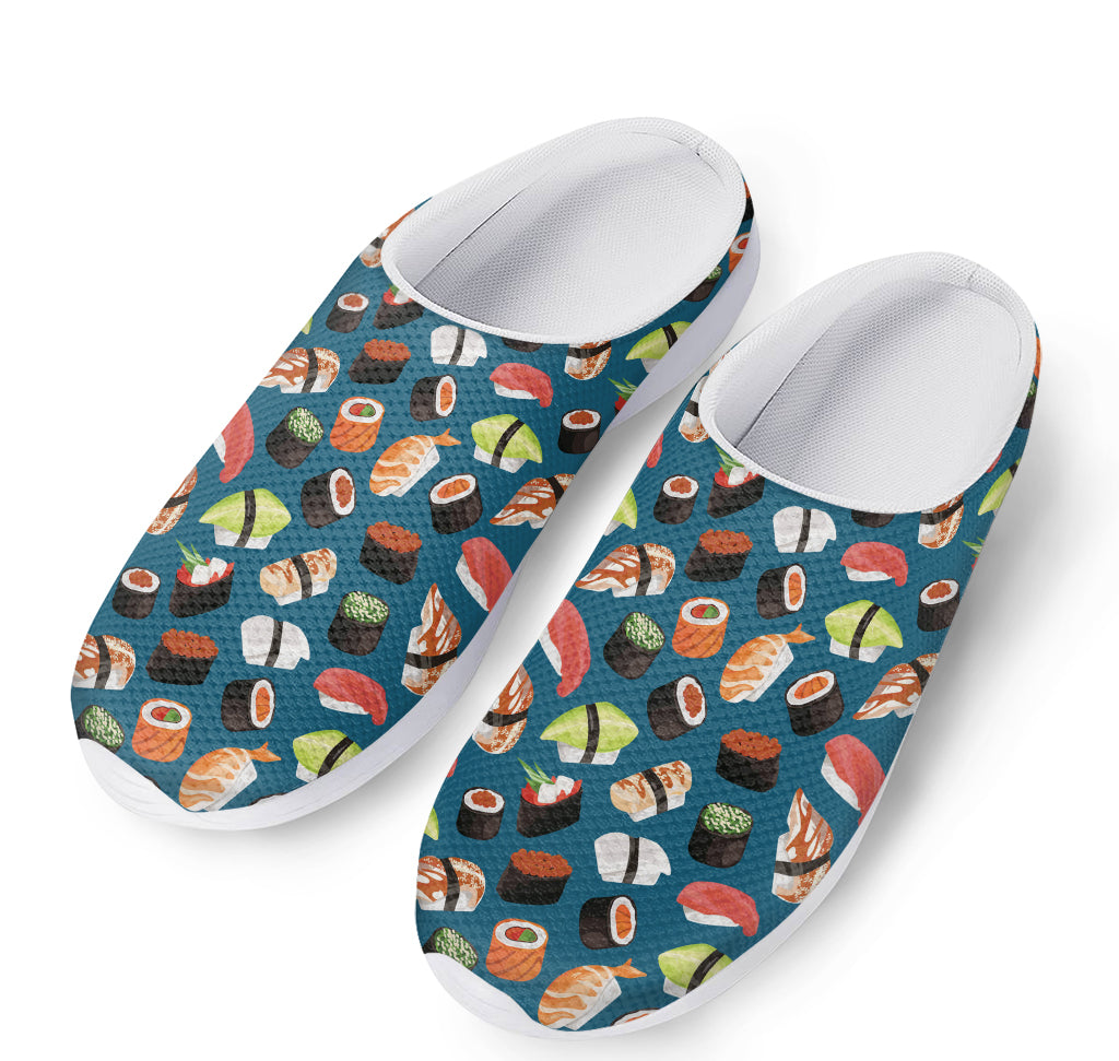 Colorful Sushi Pattern Print Mesh Casual Shoes