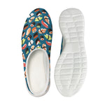 Colorful Sushi Pattern Print Mesh Casual Shoes