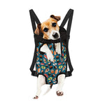 Colorful Sushi Pattern Print Pet Carrier Backpack