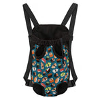 Colorful Sushi Pattern Print Pet Carrier Backpack