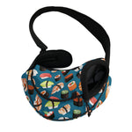 Colorful Sushi Pattern Print Pet Sling Carrier