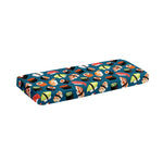 Colorful Sushi Pattern Print Piano Keyboard Cover