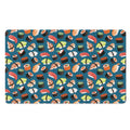 Colorful Sushi Pattern Print Polyester Doormat