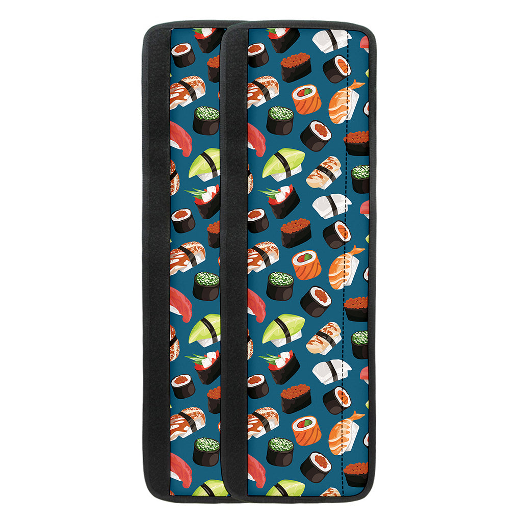 Colorful Sushi Pattern Print Refrigerator Handle Covers