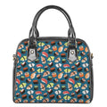 Colorful Sushi Pattern Print Shoulder Handbag