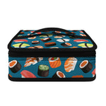 Colorful Sushi Pattern Print Small Lunch Bag