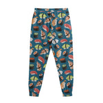 Colorful Sushi Pattern Print Sweatpants