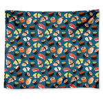 Colorful Sushi Pattern Print Tapestry