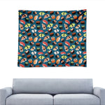 Colorful Sushi Pattern Print Tapestry