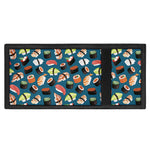 Colorful Sushi Pattern Print Trifold Wallet