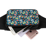 Colorful Sushi Pattern Print Waist Bag