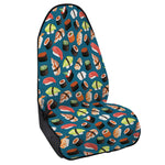 Colorful Sushi Pattern Print Waterproof Car Seat Cover